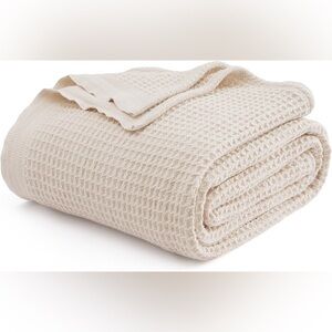 Bedsure Gentlesoft 100% Cotton Blanket King Size